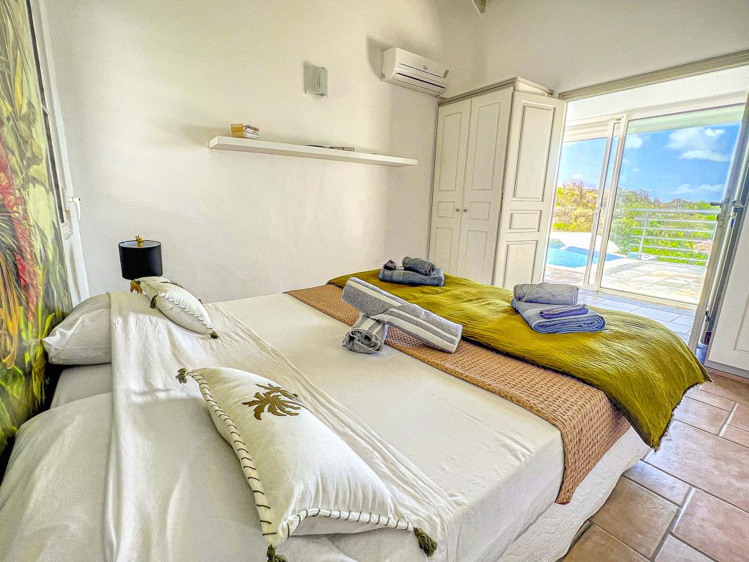 Location villa à la Baie Orientale Saint Martin_ Chambre 2 - 23